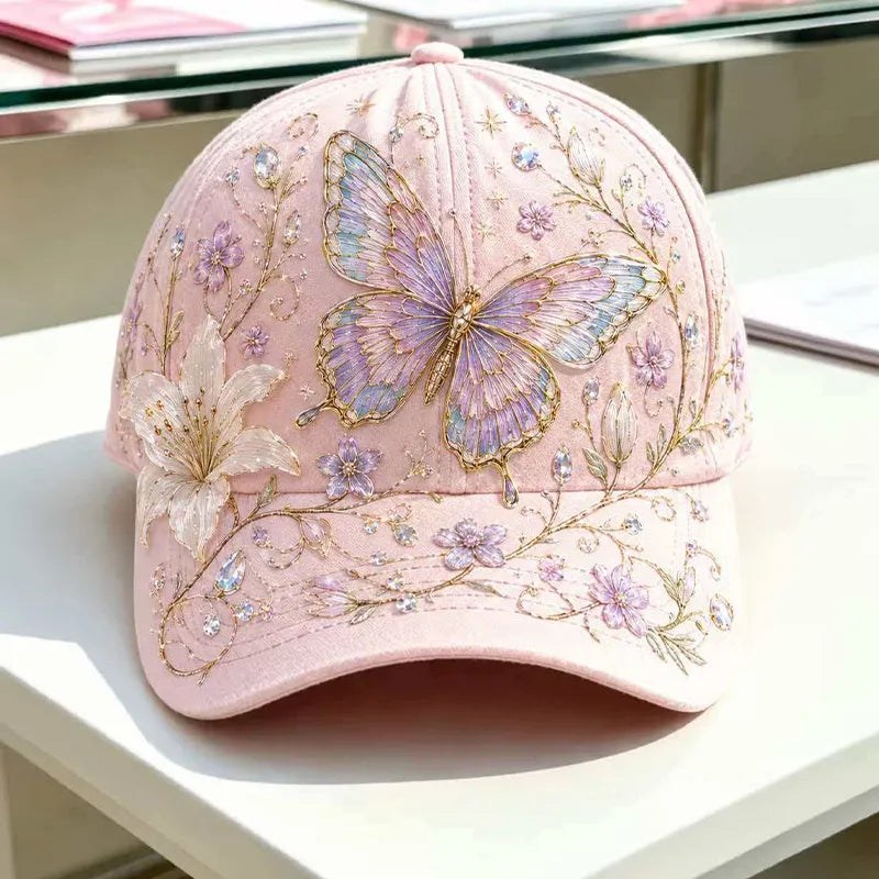 🧢Modna czapka klasy premium z haftem 3D, ochroną przeciwsłoneczną i daszkiem