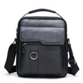 👜Bolso bandolera de cuero auténtico para hombre, de estilo moderno y alta calidad
