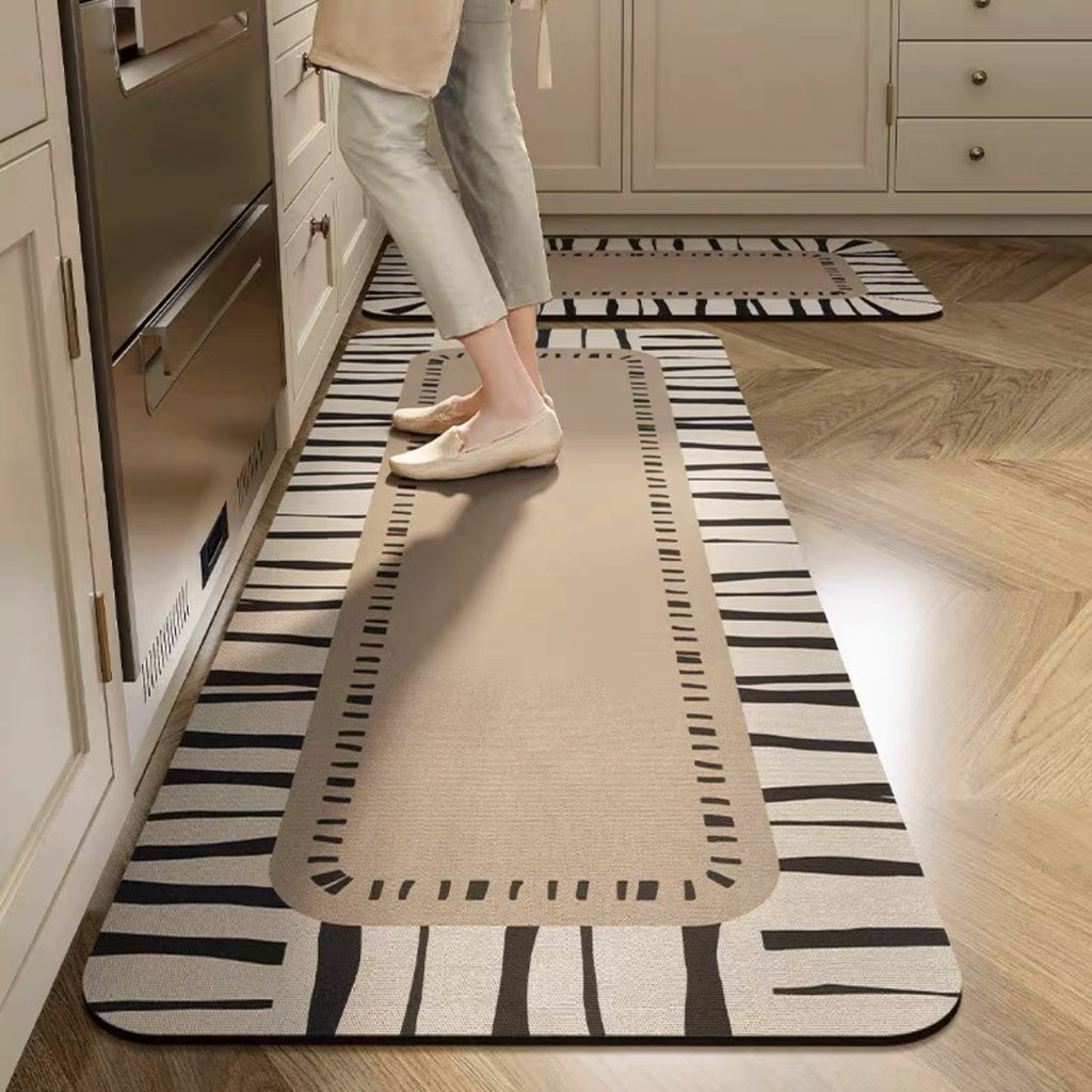 💥【Oferta ograniczona czasowo】【40*60+40*120 cm】Antypoślizgowe i bardzo chłonne maty kuchenne i łazienkowe