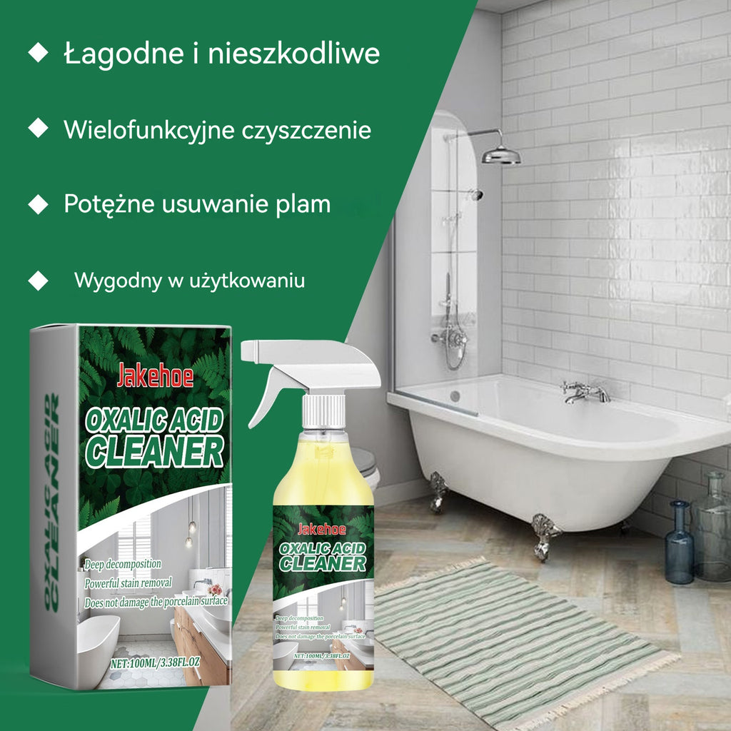 [Kup 1, weź 1 GRATIS] 👍😁Środek czyszczący na bazie kwasu szczawiowego usuwa wieloletnie, uporczywe osady kamienne w zaledwie 3 sekundy!