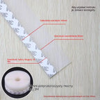 45 mm × 5 m 🚪 Uszczelka dolna drzwi z PVC – pyłoszczelna i chroniąca przed przeciągami