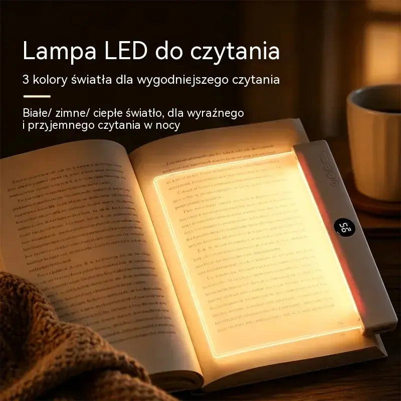 📚💡 Lampka do czytania LED z klipsem | Lampka nocna do łóżka, do nauki i czytania