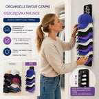 【2 sztuki】Oszczędzający miejsce organizer na czapki