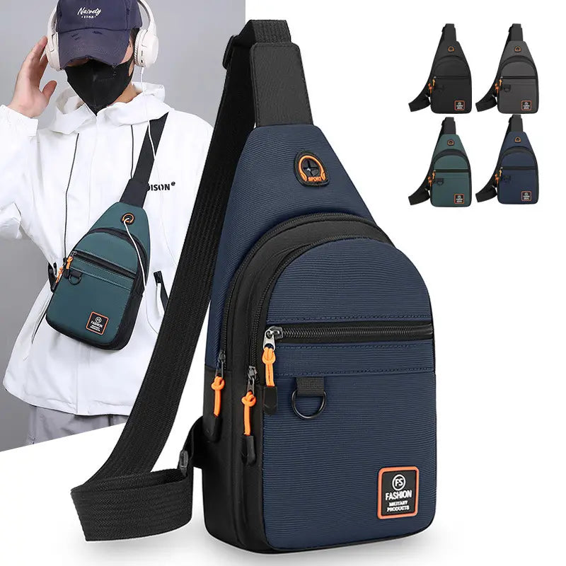 50% OFF ☔️ Deszcz? Żaden problem! ✨ Wodoodporna torba na ramię z wieloma kieszeniami. 🎒