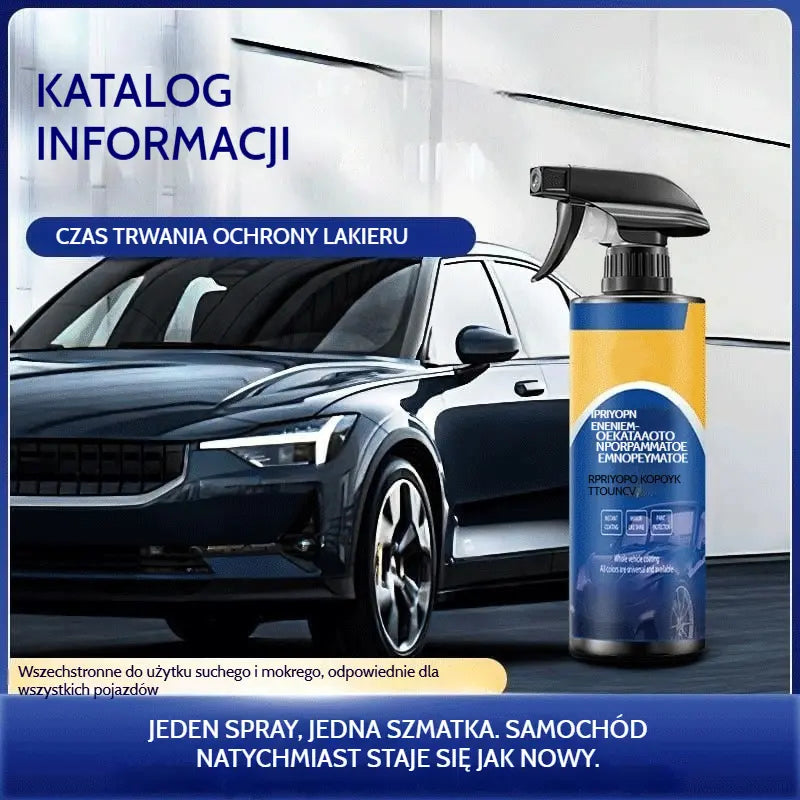 ✨🚗【Wyprzedaż 50% OFF】Spray do pielęgnacji i renowacji samochodu
