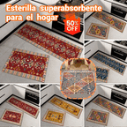 【40*60+40*120cm】De uso común en casa🔥Alfombrilla superabsorbente