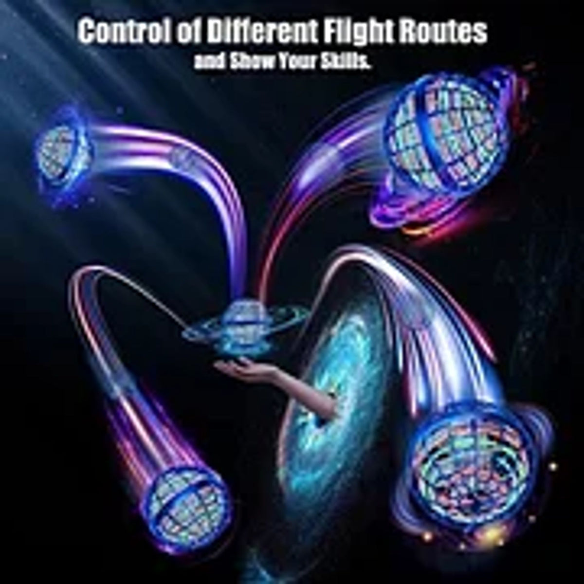 🛸🚀 Tylko 99 zł! ✨ Inteligentna latająca kula LED – świeci, lata i wraca do Twojej ręki!
