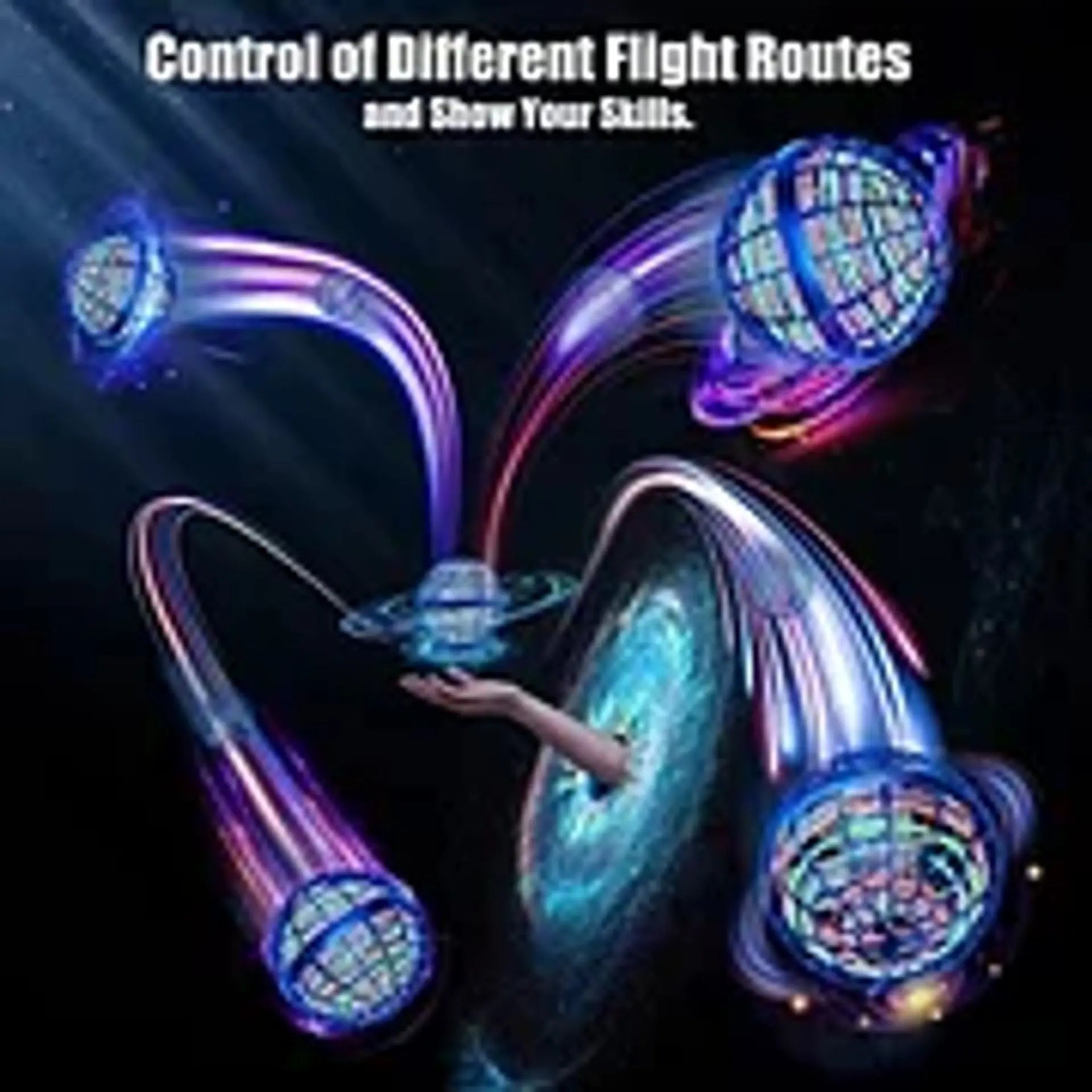 🛸🚀 Tylko 99 zł! ✨ Inteligentna latająca kula LED – świeci, lata i wraca do Twojej ręki!