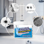 🚿💨【Oferta 50% taniej】Wielofunkcyjny, skuteczny proszek do czyszczenia rur odpływowych, zapobiega zatorom