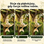 ✨ Zamień swój ogród w bajkę! Dekoracyjna wisząca doniczka z artystycznym, bajkowym wzorem! 🌸🧚‍♀️