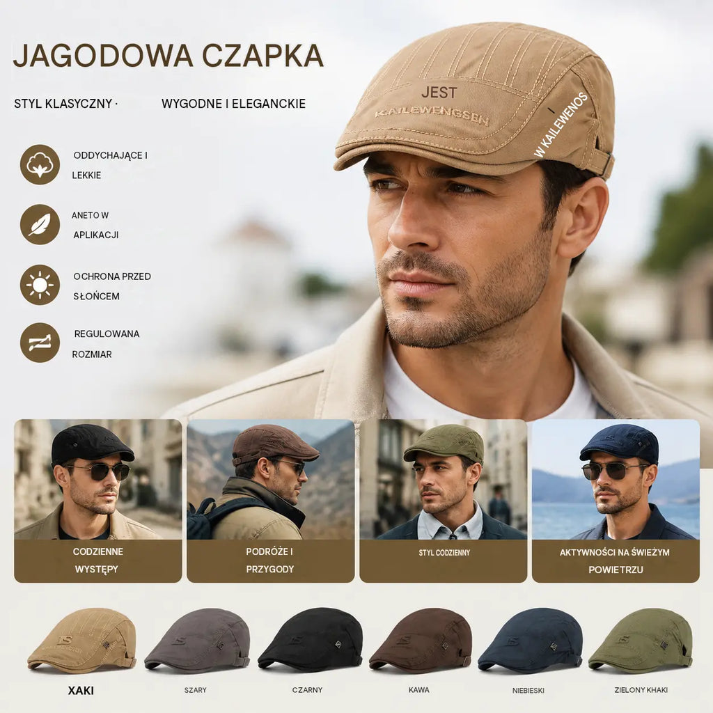 1 sztuka 99zł 💥【Oferta ograniczona czasowo】💥Nowy bawełniany beret