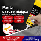✨ Wielofunkcyjna wodoodporna biała masa uszczelniająca ze skrobakiem