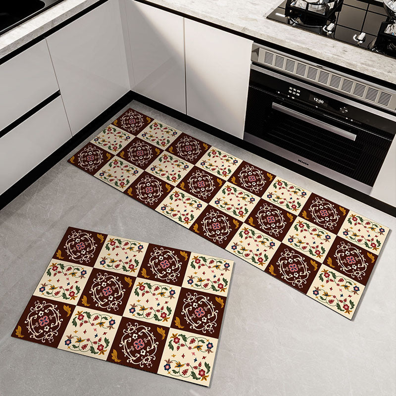 【40*60+40*120cm】De uso común en casa🔥Alfombrilla superabsorbente
