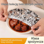 🔥🔥【100 sztuk】🍎🔥 Pokrywka z izolacją z folii aluminiowej do kontaktu z żywnością