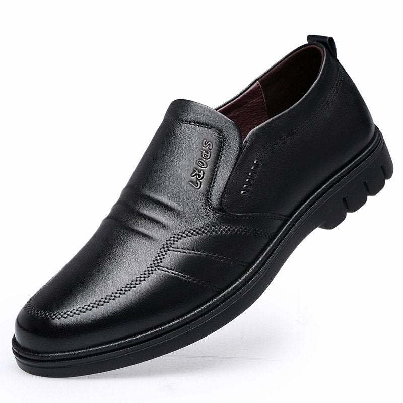 👞【Rozmiary 39-44】Nowe modele butów sportowo-społecznych dla mężczyzn z 2026 roku, z naturalną skórą, miękką podeszewką, antypoślizgową i przewietrzną