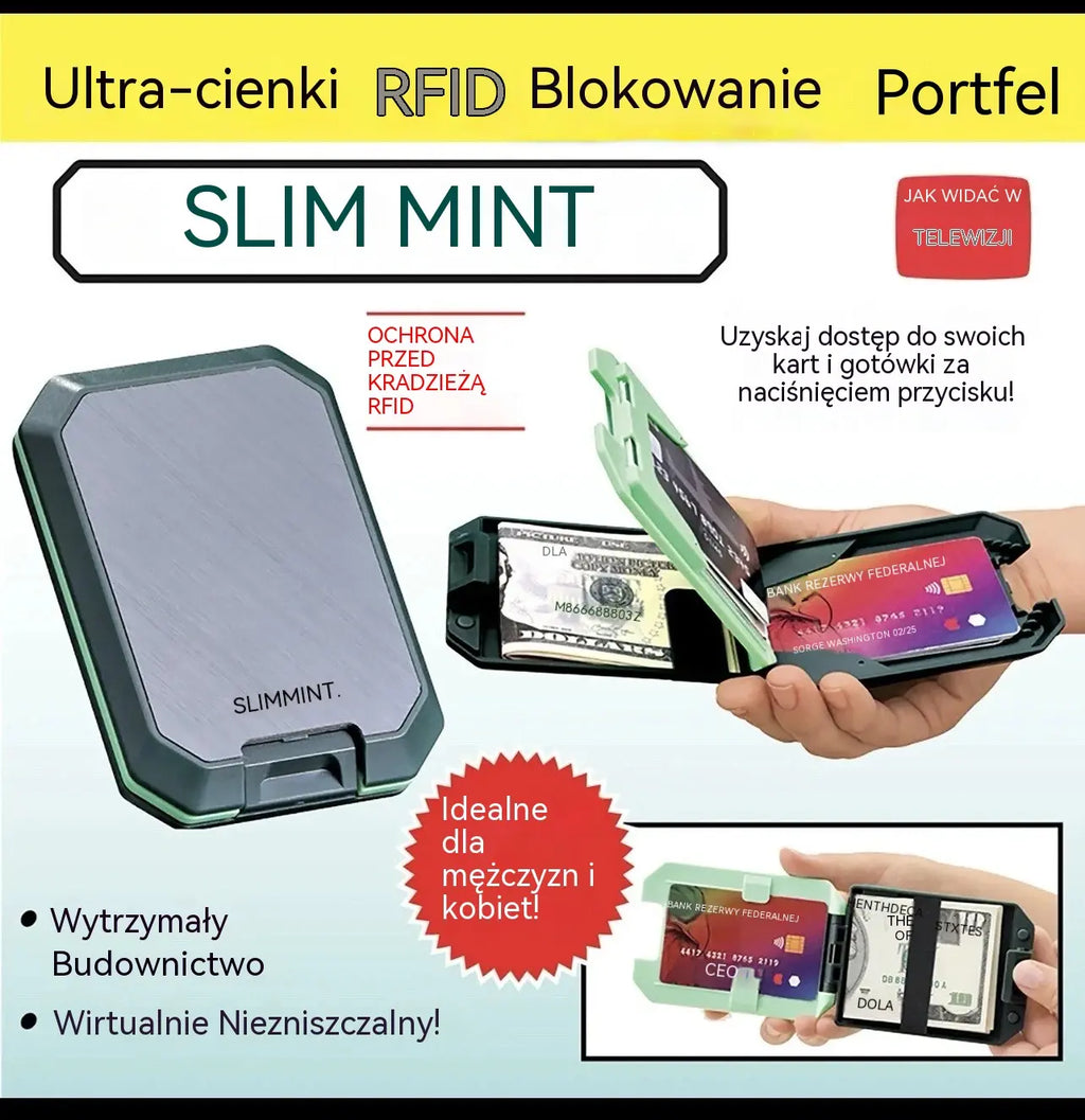 Oferta ograniczona czasowo 🔥【50% zniżki】👛 Portfel/etui na karty magnetyczne dla mężczyzn klasy premium✅ Automatyczne blokowanie, zabezpieczenie antykradzieżowe i bezpieczne
