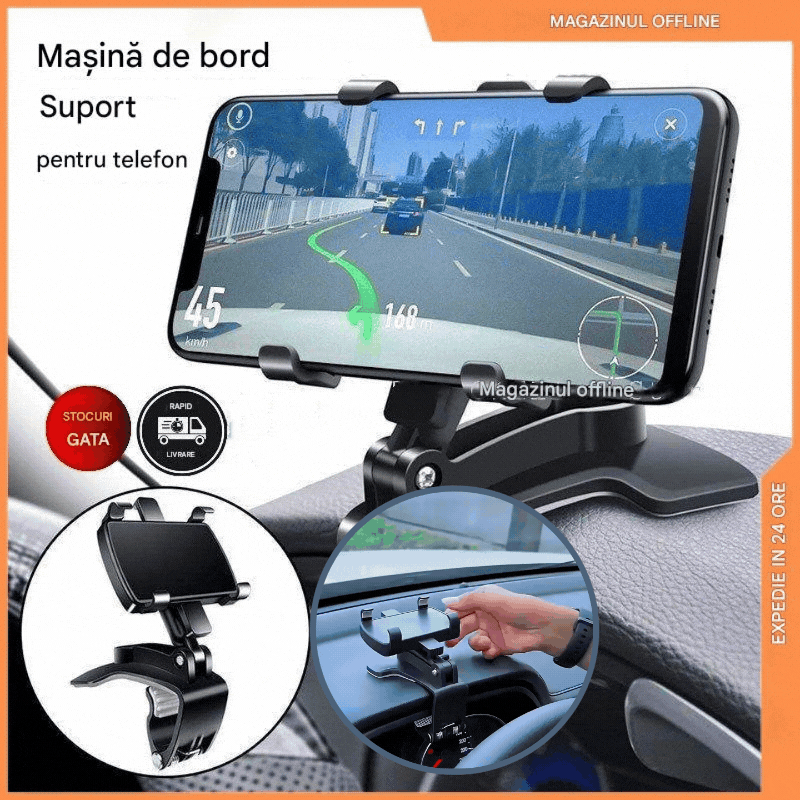 🎀Obrotowy uchwyt samochodowy na telefon o 360°