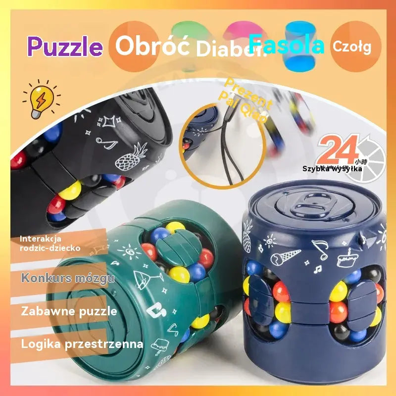 Najniższa cena w historii! 50% zniżki! Zabawki edukacyjne dla dzieci: Kostka Rubika, fidget spinner, zabawki antystresowe.
