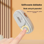 🔥Hit Sprzedaży 【Rabat 50%】✂️💅Wielofunkcyjny elektryczny pilnik do paznokci z zabezpieczeniem przed przytrzaśnięciem. Elektryczny obcinacz do paznokci.