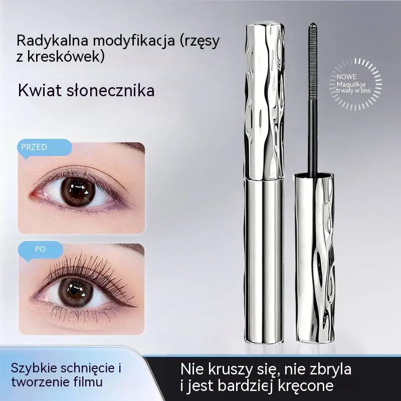 ✨ OSTATNI DZIEŃ! KUP 1, DRUGI GRATIS!! ✨ Wodoodporny i odporny na pot tusz do rzęs – wydłuża i podkręca rzęsy! 👁️