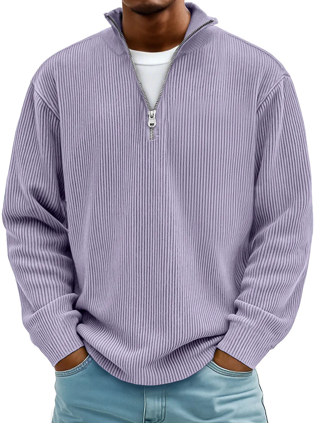 🔥【S-5XL】Jesień/Zima Nowa męska bluza ze stójką