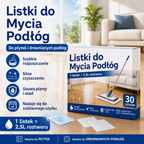 💦🏡【3 opakowania, łącznie 90 tabletek】Wodne rozpuszczalne chusteczki do czyszczenia podłóg