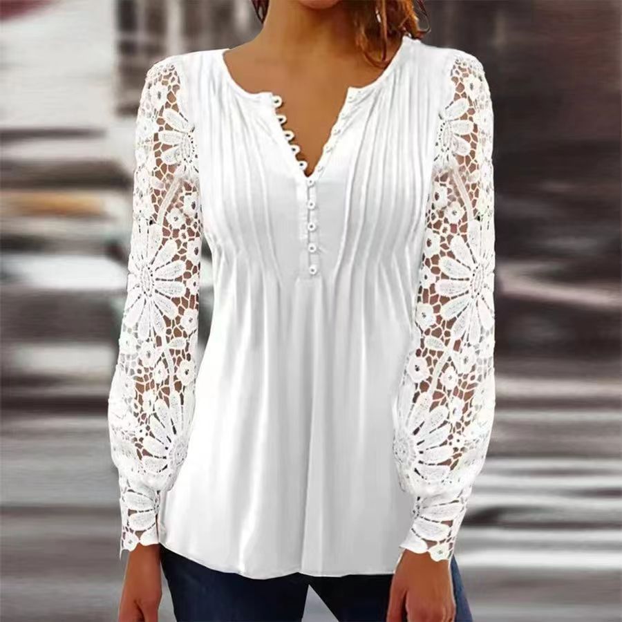 🎁【Ograniczona promocja】【S-3XL】🔥 Sukienka z jedwabiu i koronki | elegancka i subtelna