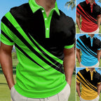 🔥【Kup 1, odbierz 1 gratis】🔥👔【S-6XL】Nowa męska koszulka polo w paski 2025