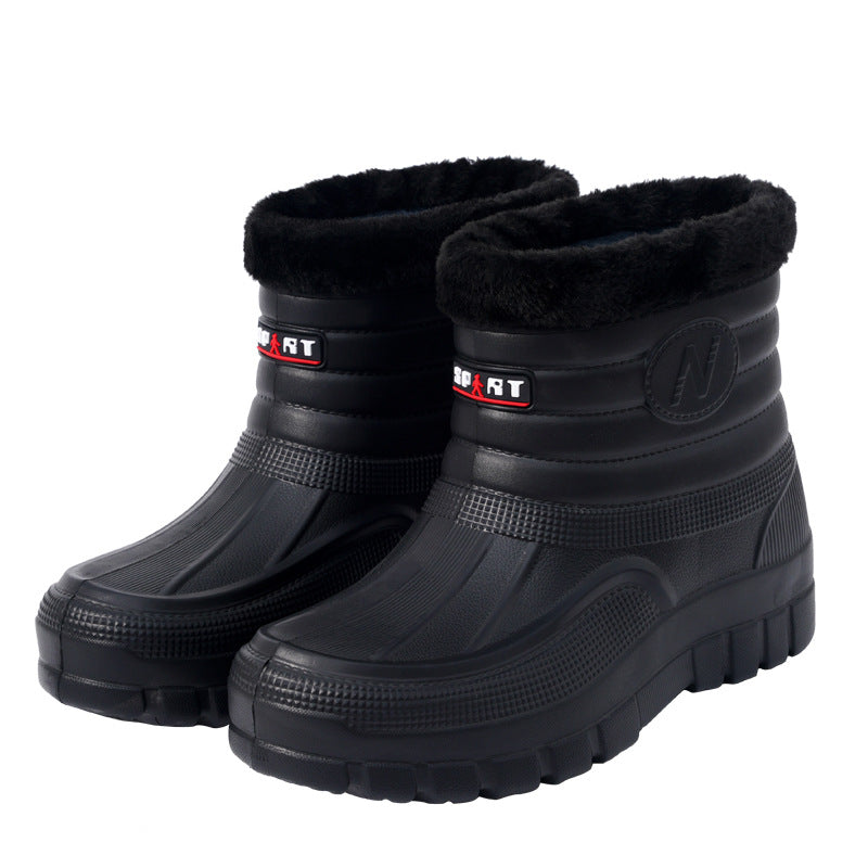 ♥️♥️【Nowy produkt】Ciepłe, wodoodporne, bawełniane buty outdoorowe i śniegowce wyściełane polarem