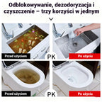 🛁💦【Kup 1, a 1 dostaniesz gratis】🌟Środek do czyszczenia zlewów i odpływów: Gęsta piana z ekstraktów i rozkładających się enzymów.