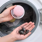 50% zniżki!! ! 🧺【Zestaw 3-częściowy】Wielofunkcyjny filtr siatkowy – zbieracz włosów i kłaczków; czyści i chroni ubrania; niezbędny w pralkach