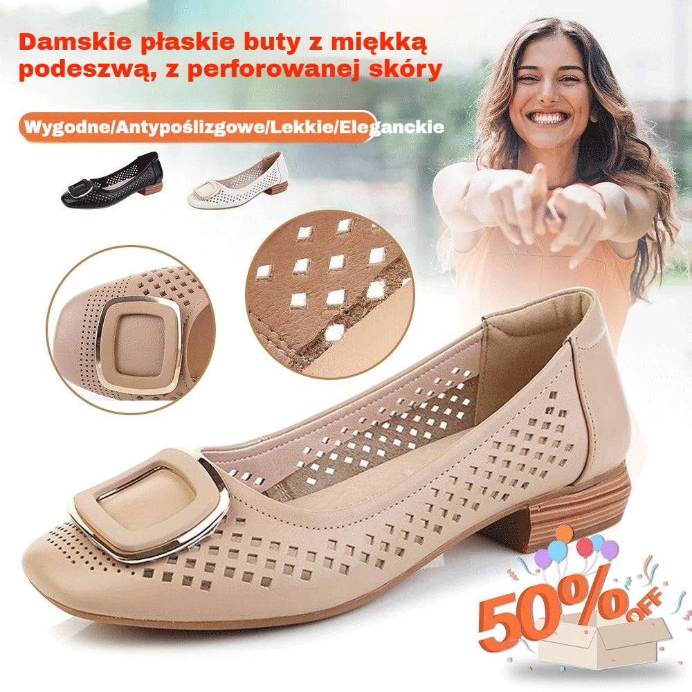 💝49% rabatu🔥 Damskie skórzane buty z miękką podeszwą 2026
