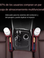 【Especiales de hoy 】🚗🚗Gap caja de almacenamiento de piel de vaca