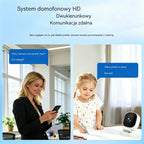 🏠 Kamera WiFi HD do domu z nocnym podglądem i alarmem w telefonie