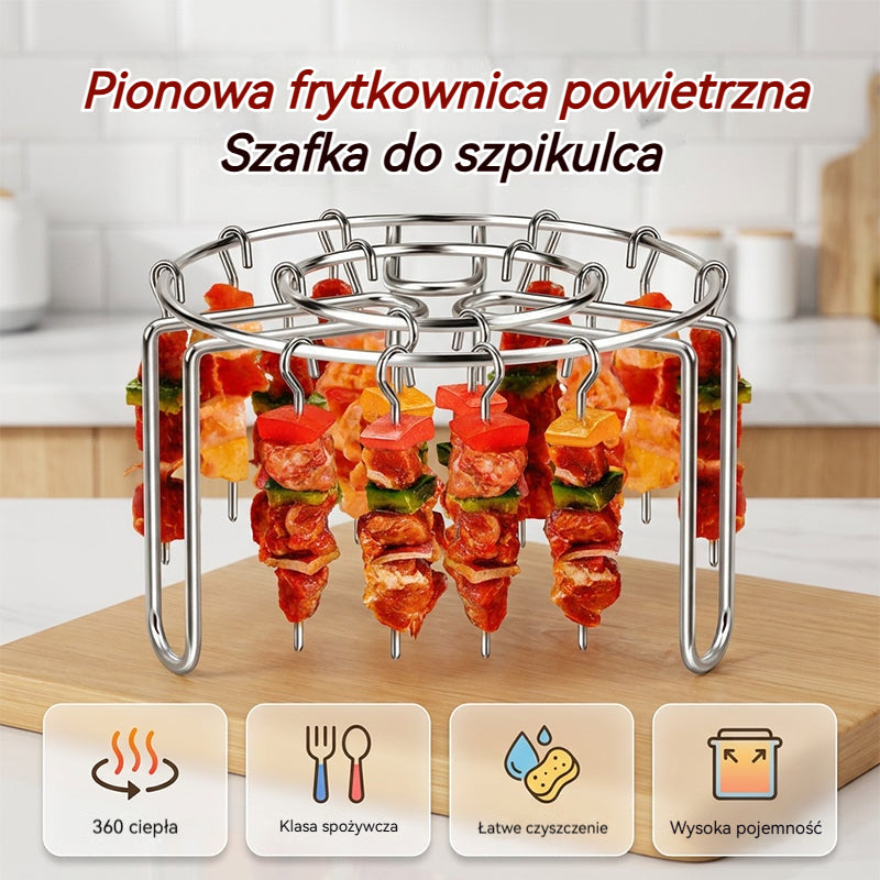 50% zniżki!✨Grill ze stali nierdzewnej do kebabów🍢