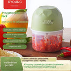 🔥🥗Kup jeden, a drugi dostaniesz gratis! ✨ Bezprzewodowa mini siekaczka do żywności