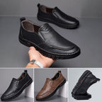 🏆45% OFF👞【39-44】2026 Męskie buty sportowe na co dzień, wykonane z prawdziwej skóry, z miękką podeszwą, antypoślizgowe, oddychające