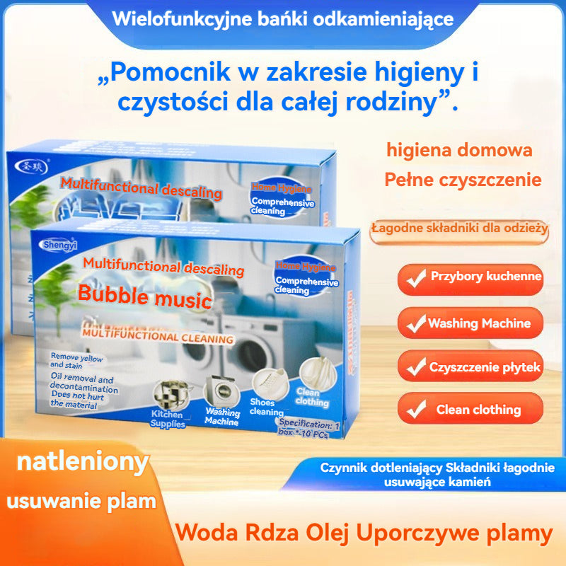 【Kup 2, a otrzymasz 1 gratis — łącznie 3 opakowania】Wielofunkcyjne musujące tabletki czyszczące do użytku domowego