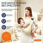 🎉 Ponad 50 000 sprzedanych sztuk! 👶 Przewiewne nosidełko 4 w 1: umożliwia noszenie z przodu lub z tyłu, przodem do opiekuna lub do świata; wygodne dla dzieci w wieku od 0 do 36 miesięcy. 💞✨