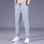 💖👖Oferta w połowie ceny🎈【M-5XL】2026 Męskie spodnie z lodowego jedwabiu – luźny i elastyczny krój