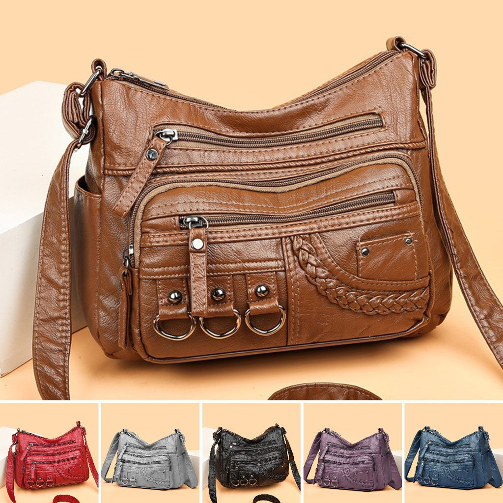 💥【50% zniżka na czas ograniczony】👜2026 nowa torba na ramię / crossbody z miękkiej skóry o dużej pojemności -
