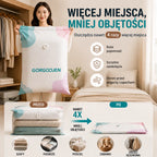 5 za 109 zł. Duży, kompresowalny worek próżniowy do przechowywania: nie wymaga pompki, szczelny i idealny do oszczędzania miejsca w walizkach i w domu