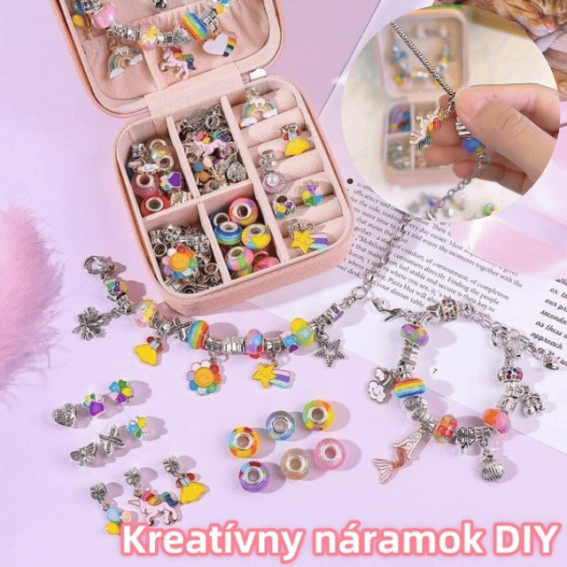 🔥【50% zniżki】❀✨Zestaw bransoletek dla dzieci z motywem kreskówek – kreatywna, ręcznie robiona biżuteria