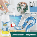 🛁💦【Kup 1, a 1 dostaniesz gratis】🌟Środek do czyszczenia zlewów i odpływów: Gęsta piana z ekstraktów i rozkładających się enzymów.