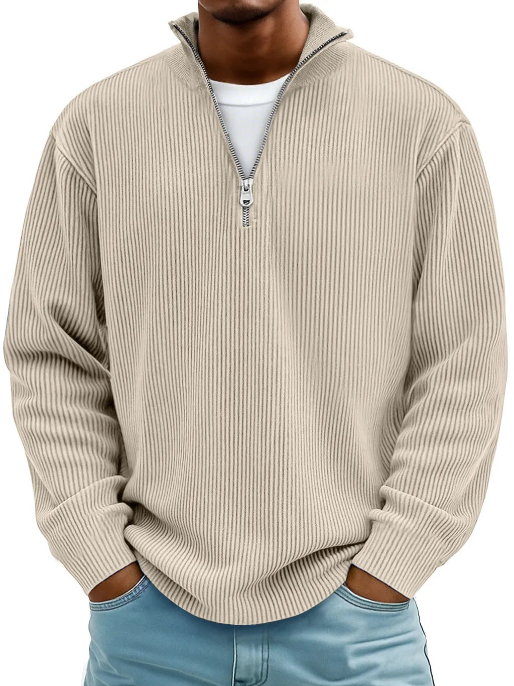 🔥【S-5XL】Jesień/Zima Nowa męska bluza ze stójką