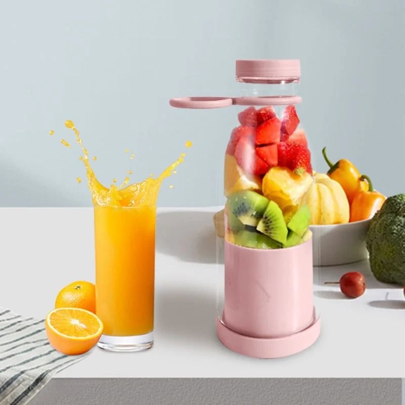 45% zniżki ⚡🍎 Bezprzewodowy, przenośny blender z portem USB – zabierz go ze sobą i ciesz się świeżym, zdrowym sokiem z owoców i warzyw kiedykolwiek i gdziekolwiek zechcesz.