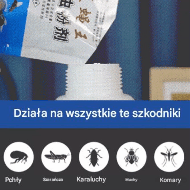 🦟【Super oferta】1 opakowanie – skutecznie eliminuje muchy i komary!