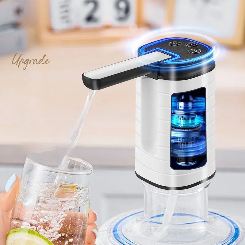 🥳50% taniej🔥🚰Składany dozownik wody z pompką oczyszczającą