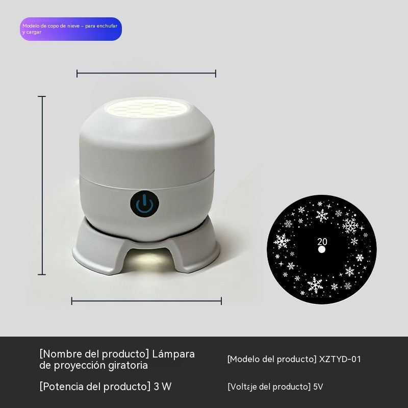 🔥Hit Sprzedaży 【Rabat 50%】🌊Dynamiczny obrotowy projektor LED