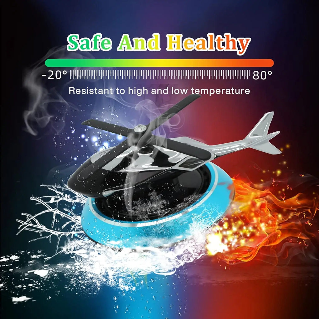 🔥Oferta ograniczona czasowo🔥Ozdoba w kształcie samolotu/samochodu zasilana energią słoneczną – innowacyjna aromaterapia zasilana energią słoneczną Długotrwały zapach.